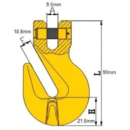 Kuka za skraćivanje lanca 2T - G80 TOHO