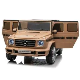 Mercedes Benz G500 4×4 dečiji džip na akumulator zlatni