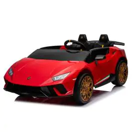 Lamborghini Huracan dvosed dečiji automobil na akumulator crveni