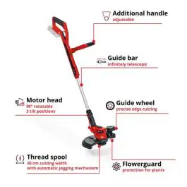 Einhell akumulatorski trimer za travu GE-CT 18/30 Li-Solo