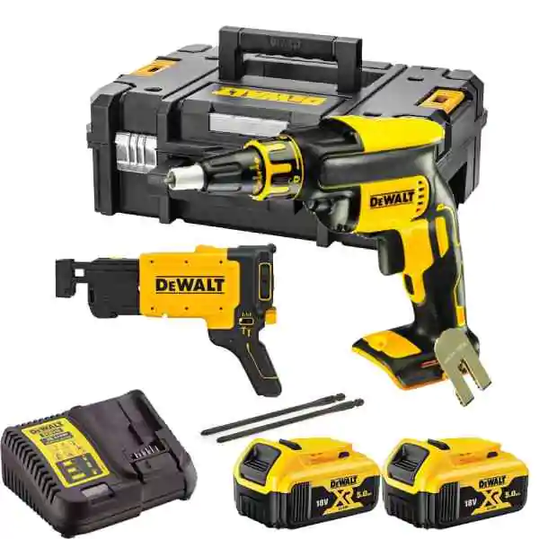 DeWalt DCF620P2K akumulatorski šrauber za gips, 18V, sa 2x 5.0Ah baterijama - proizvod na akciji