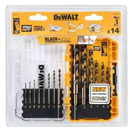 DeWalt DT70727 set burgija za metal, HSS-R, 14 delova