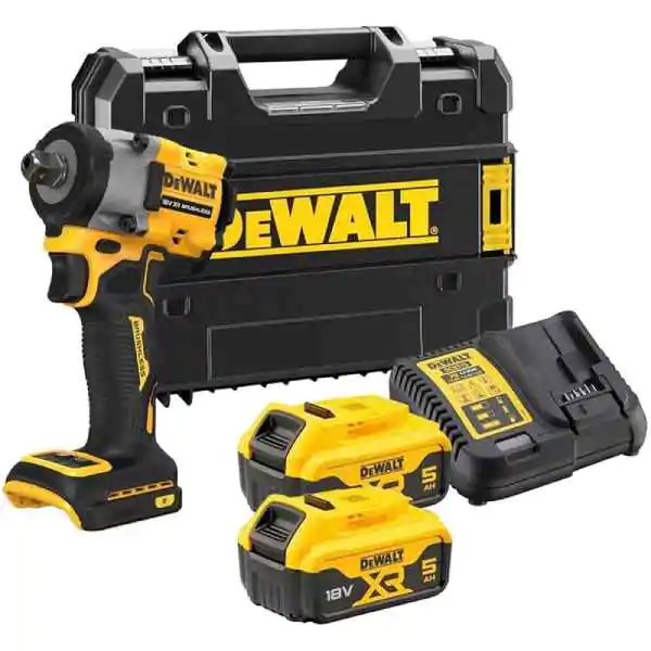 DeWalt DCF922P2T akumulatorski udarni zavrtač, 18V, sa 2x5.0Ah baterijama - proizvod na akciji