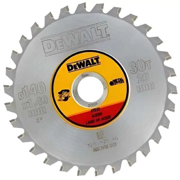 DeWalt DT1923 kružno sečivo za metal, 140mm, 30 zuba – TCT - proizvod na akciji