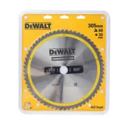 DeWalt DT1960 list za kružnu testeru, 305 mm, 60 zuba – za stacionarne testere i završne rezove