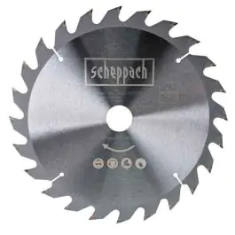 List testere za drvo 250x2.4x1.8x30 24Z Scheppach