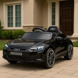 Licencirani dečiji auto Audi RS E-TRON GT metalik crni 2216-1