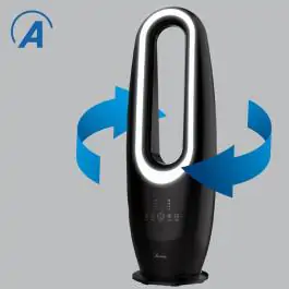 Rashladni uređaj sa daljinskim upravljačem i tajmerom crni Ardes 5BL3 ra