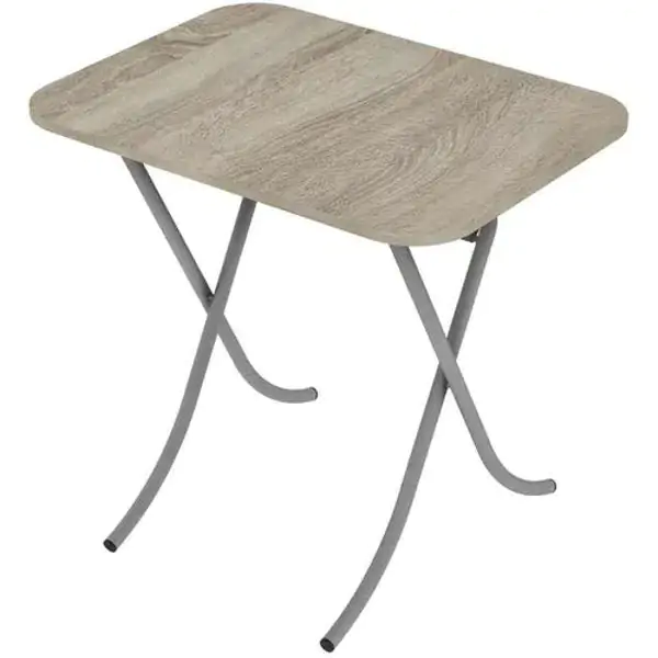 Alesta AL10026WD sto višenamenski sklopivi tekstura drvo hrasta 60x80cm