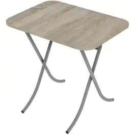 Alesta AL10026WD sto višenamenski sklopivi tekstura drvo hrasta 60x80cm