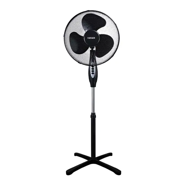Haeger SF-16B.012A stojeći ventilator 40CM 45W crni - proizvod na akciji