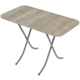 Alesta AL10042WD sto sklopivi piknik tekstura drvo hrasta 50X80CM