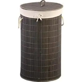 Kesper KSP19573 korpa za prljavi veš tamni bambus 35 x 35 x 60 cm