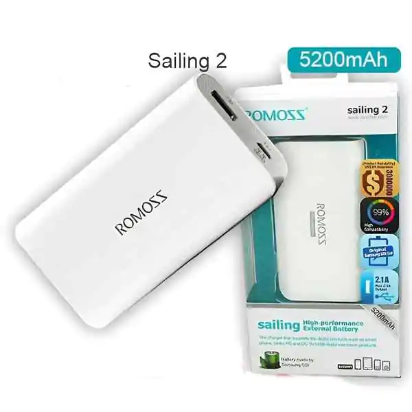Power Bank Sailing 2 ROMOSS 5200mAh