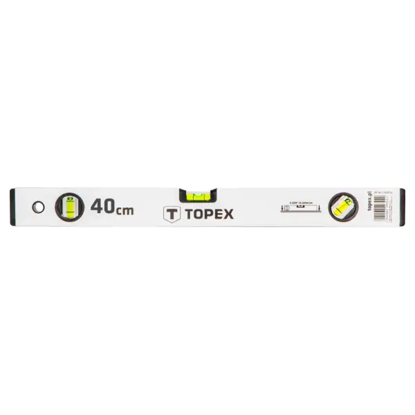 Libela aluminijum Profi (3 otvora) 40cm - TOPEX