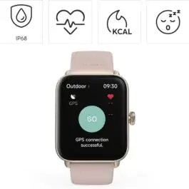 HAMA 6010 pametni sat, TFT 1.65", Roze Vodootporan