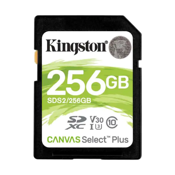SD mem.kart.256GB Kingston Select Plus klasa10