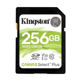 SD mem.kart.256GB Kingston Select Plus klasa10
