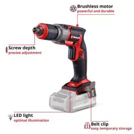 Einhell PROFESSIONAL akumulatorski šrafilica za gips-karton TP-DY 18 Li BL (bez baterije i punjača)