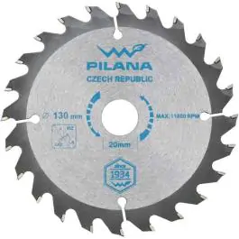 PILANA kružna testera za drvo za brusilicu, Vidia 125 x 22.23 mm, 40 zuba