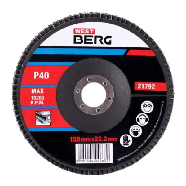 WESTBERG lamelni disk 150mm P40