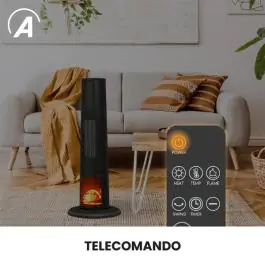 Električni kamin sa ventilatorom AR4P22FP