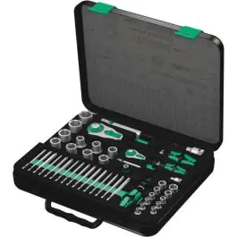 Wera 1x 8100 Zyklop set gedora, 1/4" i 1/2", metrički, 43 komada, 05160785001