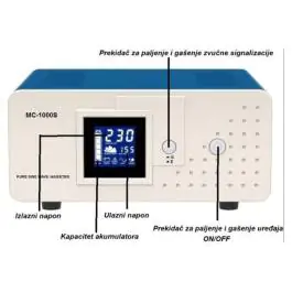 Pretvarač napona invertor za CG 12V 1000VA sinusni MC-1000S CECEZ