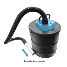 Usisivač za pepeo 1000W 15l UP7110-15 Prosto