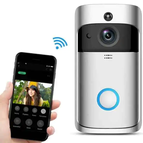 SMART-VIDEO-INTERFON-BELL-EF-V5 Gembird WIFI kamera 1080p