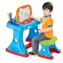 Stoza decu za crtanje i pisanje sa stolicom 42x60x17 cm