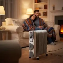 Uljani radijator 13 rebara sa ventilatorom UR-B22FT-13E Prosto