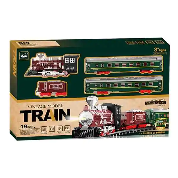 Igračka Voz set vintage 19 delova