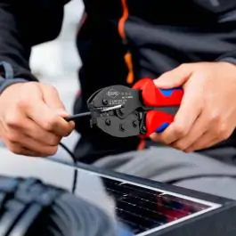 Knipex klešta za krimpovanje, za MC4 i MC4 EVO, 220mm