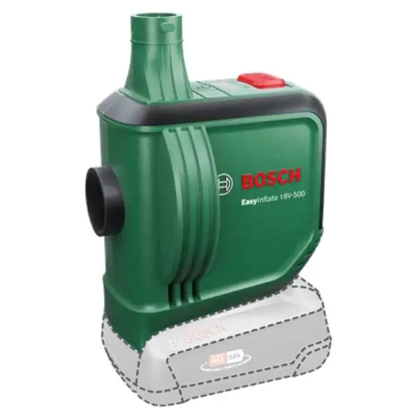 Bosch EasyInflate 18V-500 Akumulatorska pneumatska pumpa za vazduh, bez baterije i punjača 0603947200 - proizvod na akciji