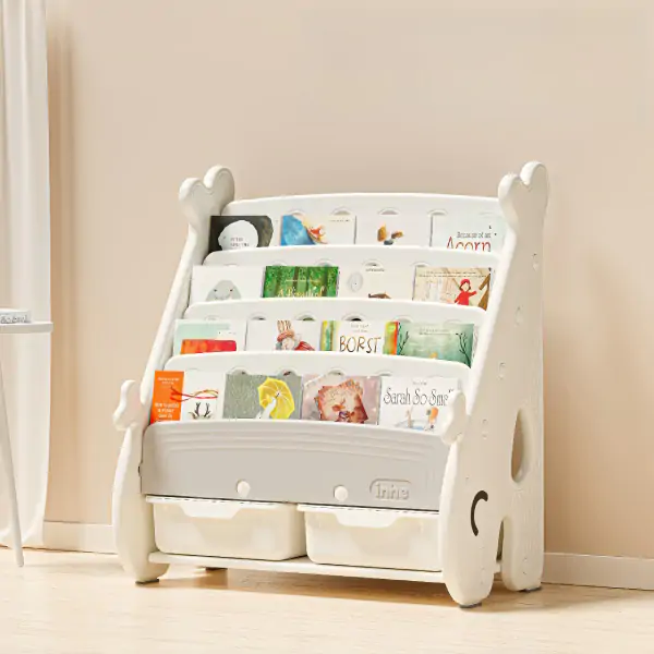 Dečija polica za knjige i igračke