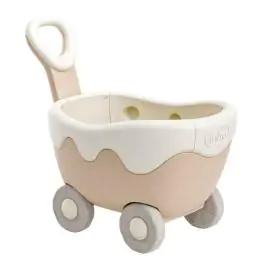 Kolica za ostavu igračaka i guralica 2u1