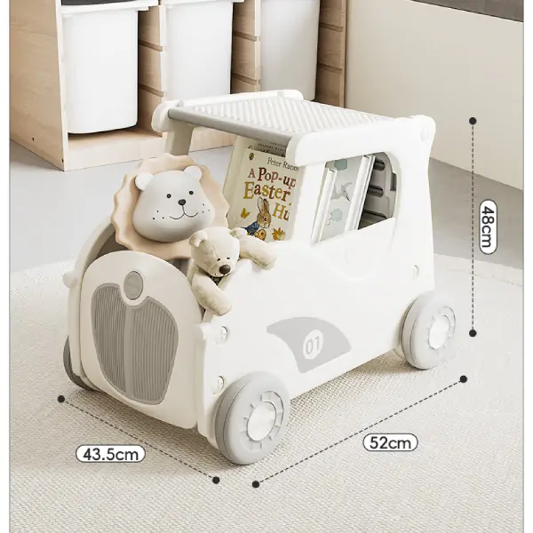 Dečija automobil guralica 3u1 Siva