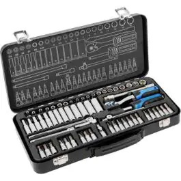 Hogert HT1R486 set alata 63 kom. – komplet 1/4" gedora i dodataka