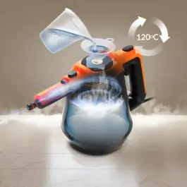 ADLER AD7038BO Paročistač 2000W 44g/min crno narandžasti