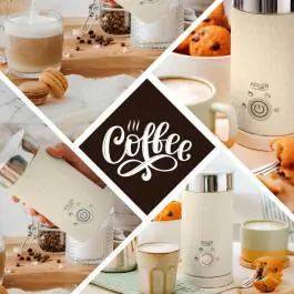 ADLER AD4495 APARAT ZA ZAGREVANJE I PRAVLJENJE MLEČNE PENE, KAPUĆINA I TOPLE