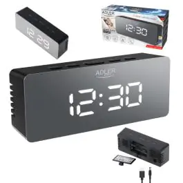 ADLER AD1189B BUDILNIK USB 14.8X5.5X8.2 CM CRNI