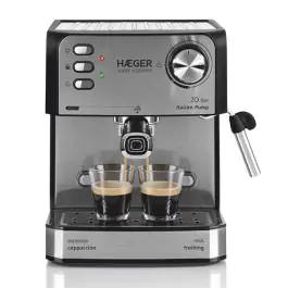 HAEGER CM-85B.011A aparat za espreso kafu 20 bara Inox