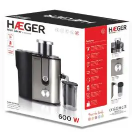 HAEGER JE-600.002B SOKOVNIK 600W SILVER/CRNI