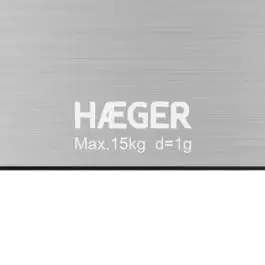 HAEGER KS-DIG.012A digitalna kuhinjska vaga inox kućište 15 kg/1kg