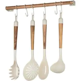 ESTIA ES02-34115 ZIDNI DRŽAČ ZA KUHINJU 42CM SA 6 KUKICA