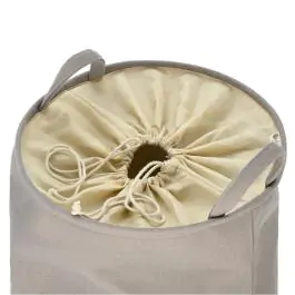 ESTIA ES02-19532 KORPA ZA VEŠ SA RUČKAMA 65L BEŽ 36X36X50CM