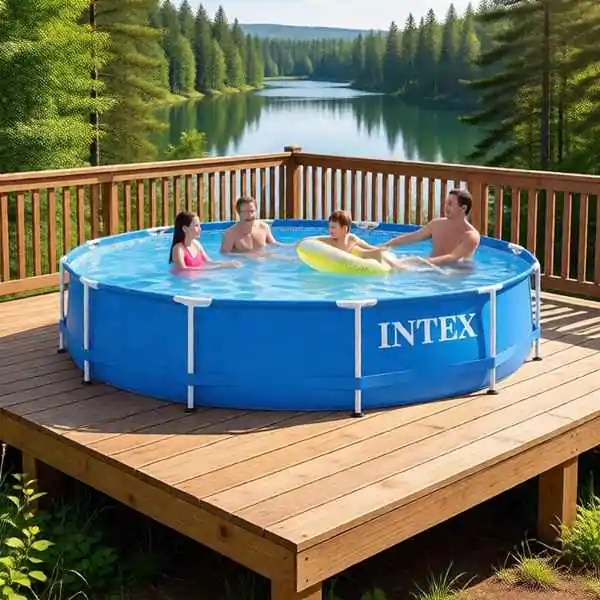Bazen Intex 3.66 x 0.76 m Metal Frame 28210NP - proizvod na akciji