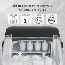 CASO ledomat IceChef matt black