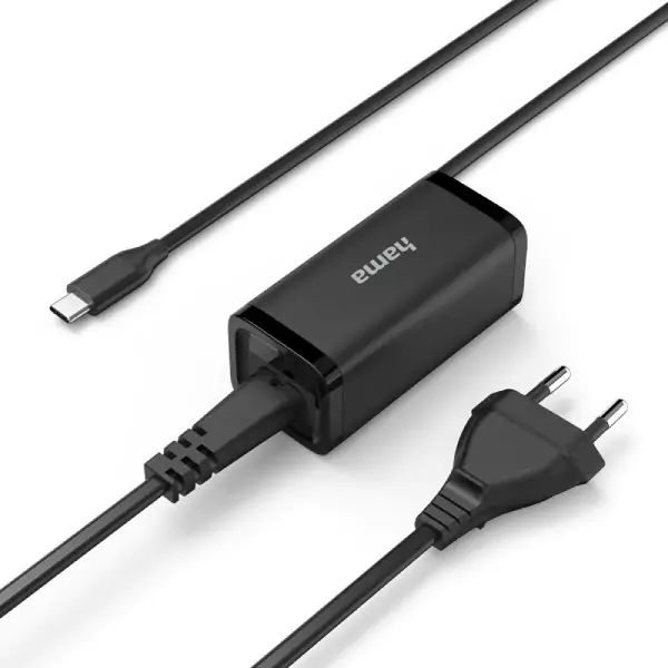 HAMA Univerzalni laptop USB-C punjac, PD 5-20V/45W